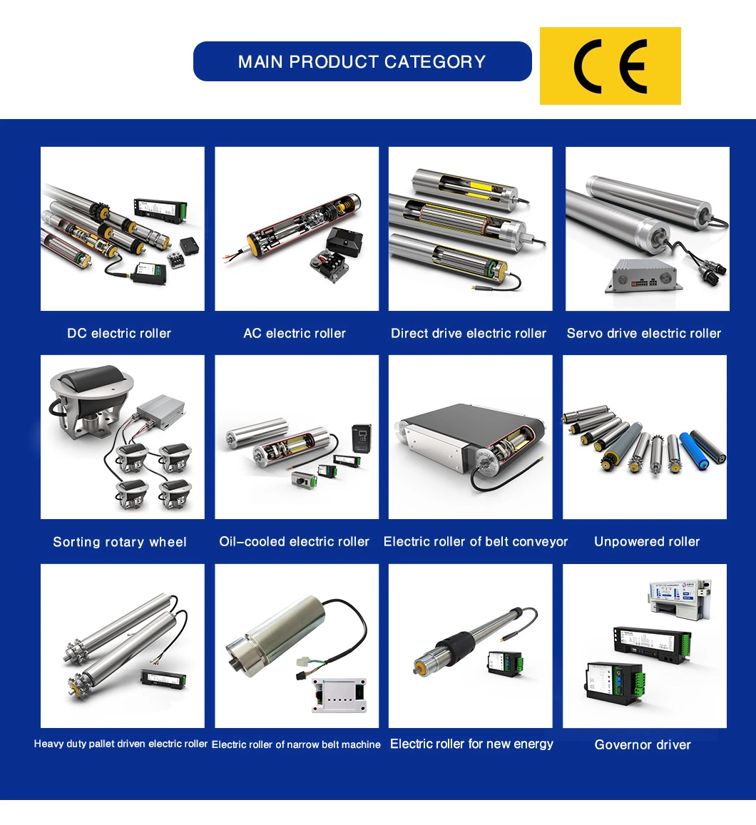 Winroller Build-in Motorized Roller for Express Logistics Agv Sorting Conveyor